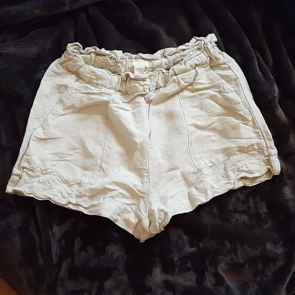 NWOT High Waist Khaki Shorts